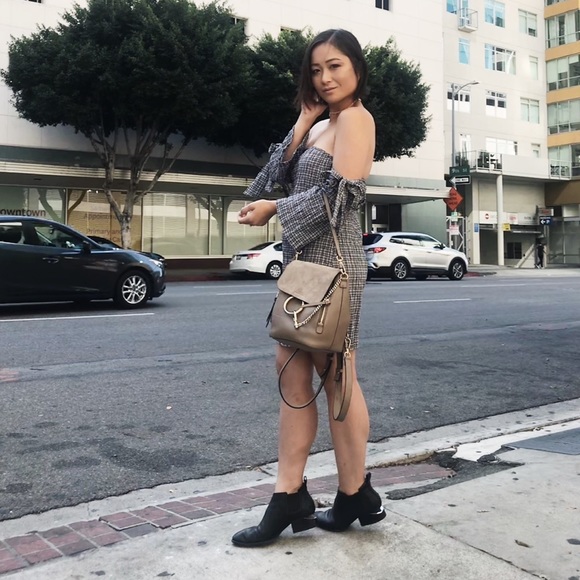 Urban Outfitters Off the Shoulder Dress Small - Picture 6 of 6